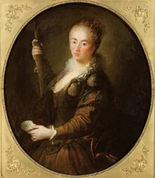 Portret van een pelgrim